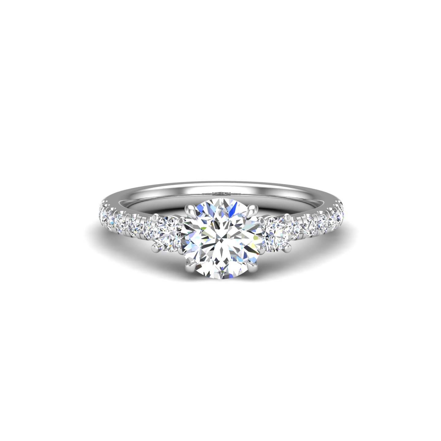 Korman Signature Eve Diamond Engagement Ring Setting
